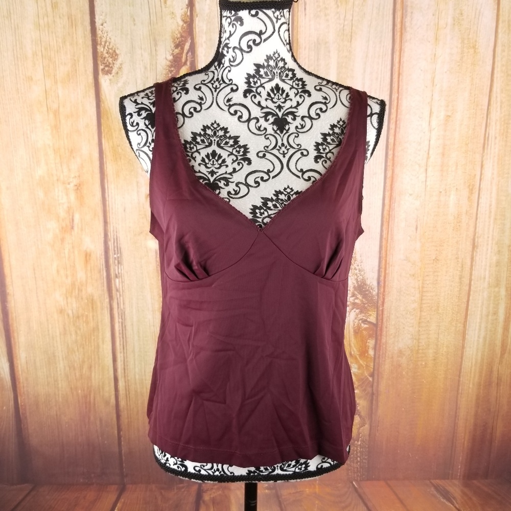 Parallel Red Light Tank Top Size L B169